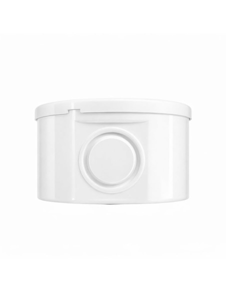 Caja Derivación Circular Ø83x45mm IP44 IK07 4 Entradas Gris