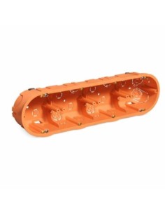Caja Empotrar Cuádruple Pladur 67x45mm ABS IK07 IP20 Famatel