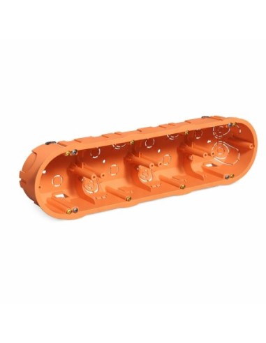 Caja Empotrar Cuádruple Pladur 67x45mm ABS IK07 IP20