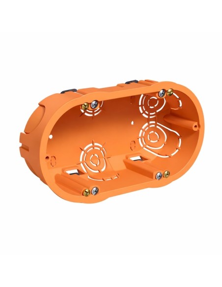 Caja Empotrar Doble Pladur 67x45mm ABS IK07 IP20