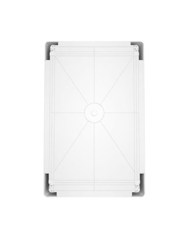 Armario  Estanco 600x400x200MM IP65 IK08 ABS con Puerta Transparente