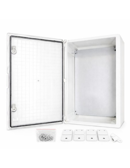 Armario  Estanco 600x400x200 IP65 IK08 ABS con Puerta  Transparente