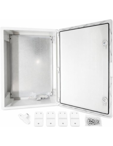 Armario Eléctrico Estanco 600x400x200 IP65 IK08 ABS con Puerta Gris