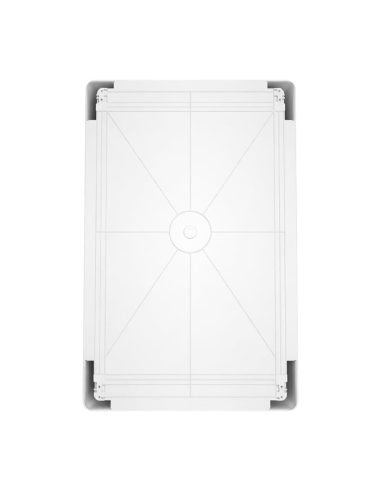 Armario Eléctrico Estanco 600x400x200 IP65 IK08 ABS con Puerta Gris