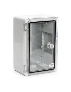 Armario Eléctrico Estanco IP65 200x300x130 IK08 ABS Puerta transparente