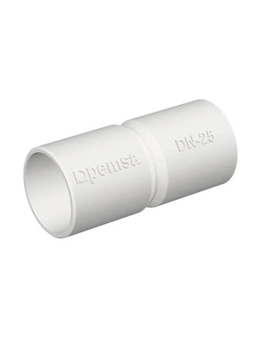 Manguito de PVC DN50 (gris) libre de halógenos - 1