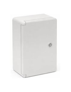 Armario Eléctrico Estanco 200x300x130 IP65 IK08 ABS con Puerta Gris