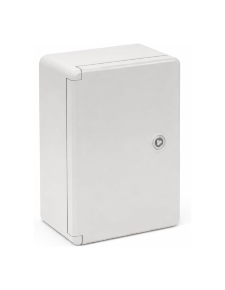 Armario Eléctrico Estanco 200x300x130MM IP65 IK08 ABS con Puerta Gris