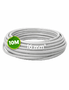 Cable Conductor Flexible 16mm² 10 Metros H07Z1-K Gris