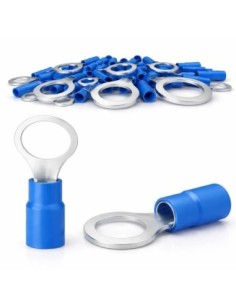 Terminal Anillo Azul M10 1,5-2,5mm² 100uds Preaislado