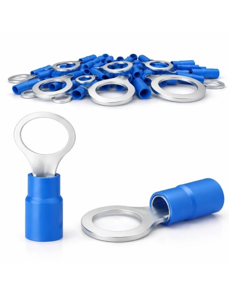 Terminal Anillo Azul M10 1,5-2,5mm² 100uds Preaislado