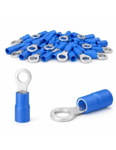 Terminal Anillo Azul M3 1,5-2,5mm² Preaislado 100uds