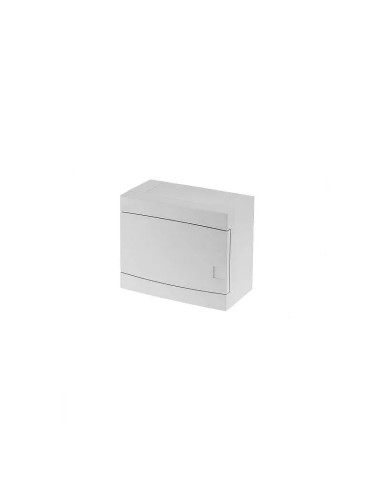 Armario de superficie puerta gris 8 módulos IP 40 - 1