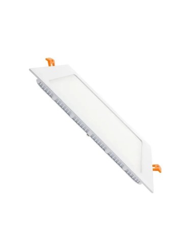 Downlight LED 18W Cuadrada SuperSlim Empotrable Corte Ø 205 mm - 1