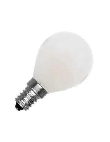 Bombilla LED Esférica glass E14 G45 de 4W No flicker (Fría, Cálida y Neutra) - 1